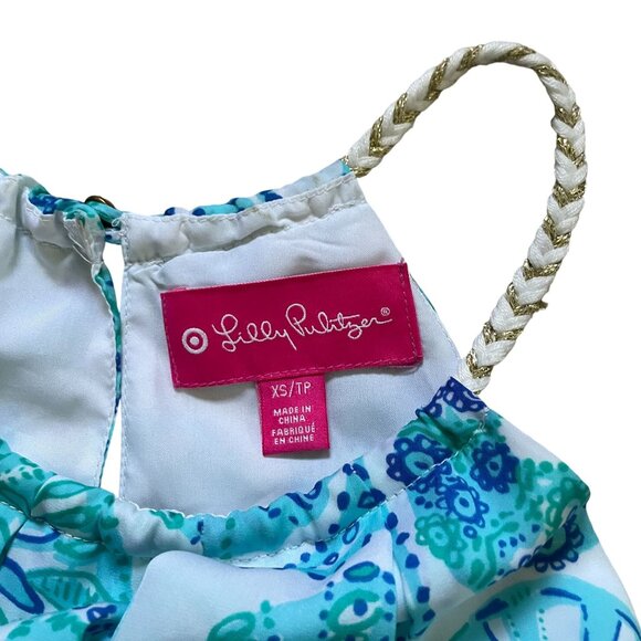 Lilly Pulitzer x Target Sea Urchin Starfish Shells Tank Top Women's Size XS - Picture 3 of 8
